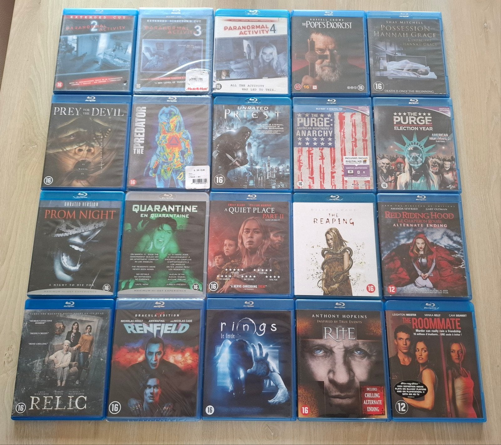 Blu Ray Films te koop deel 5, Nederlands, Film, Ophalen of Verzenden, Zo goed als nieuw