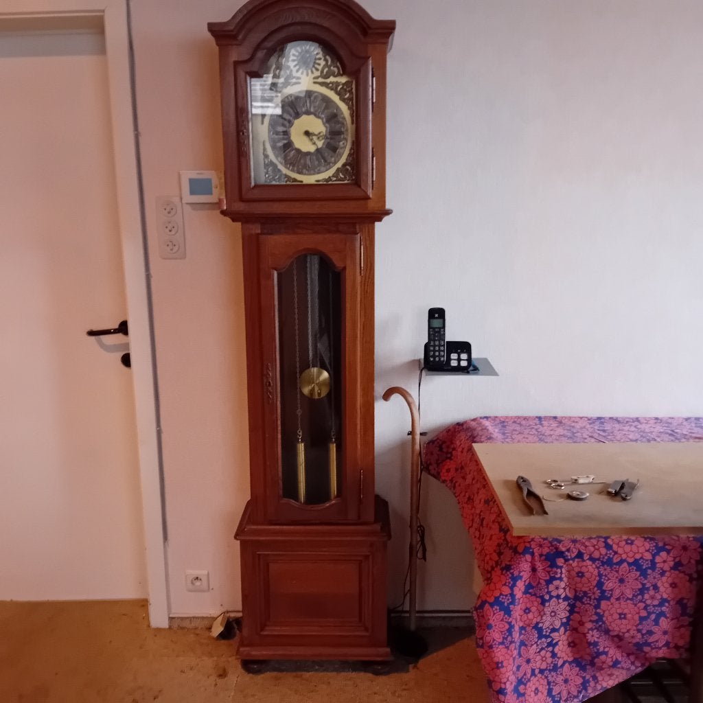 staande klok, Enlèvement