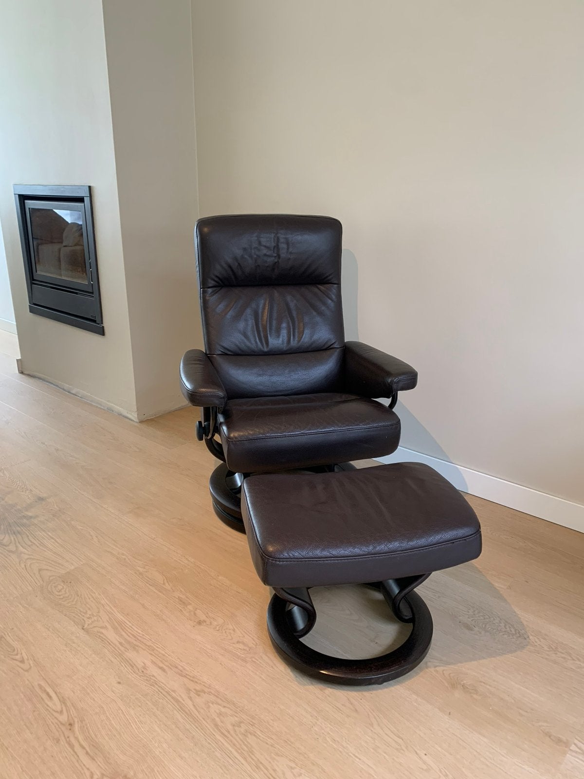 Stressless fauteuil Consul, Huis en Inrichting, Fauteuils, Ophalen, Gebruikt, Klassiek tijdloos, Minder dan 75 cm