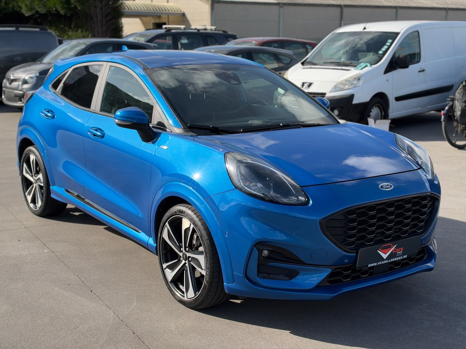 Ford puma ST LINE hybride navi airco PERF STAAT+ garantie, Auto's, Puma, Euro 6, Bedrijf, Handgeschakeld