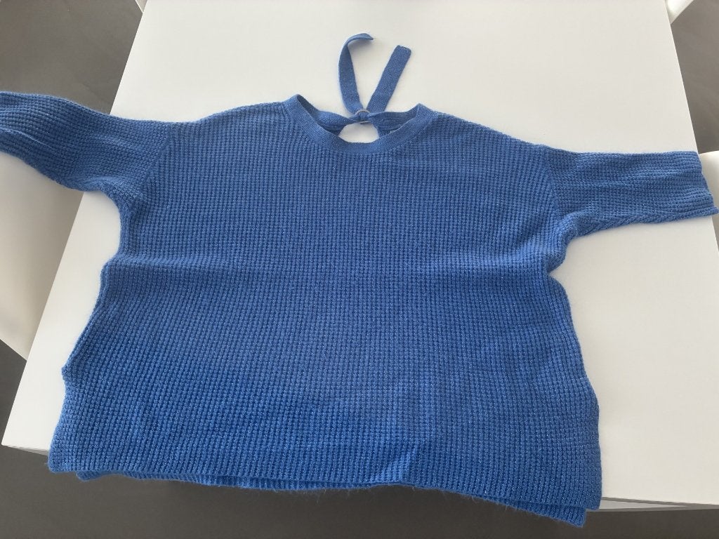 Blauwe trui van Orfeo, TU, in perfecte staat!, Kleding | Dames, Maat 38/40 (M), Blauw, Ophalen of Verzenden, Zo goed als nieuw