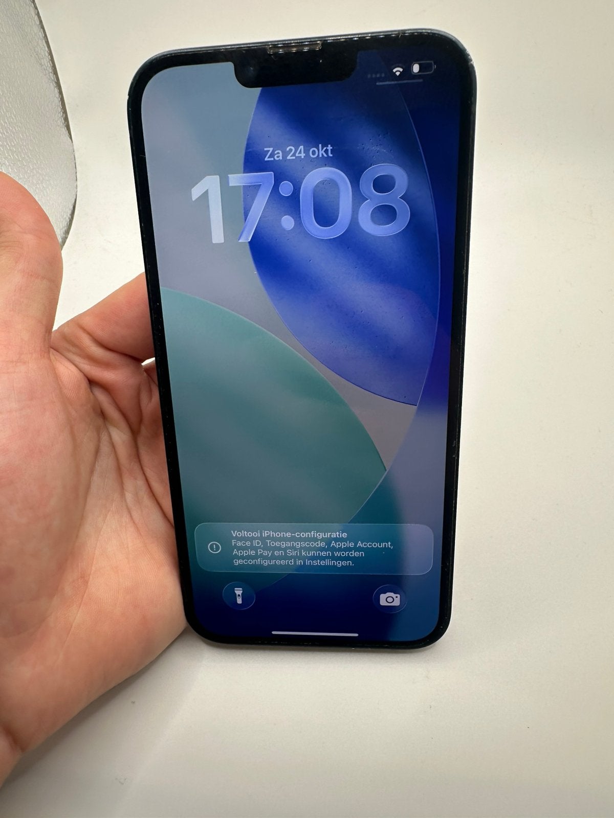 iPhone 14 Plus 128Gb Zwart bat 100%, Ophalen of Verzenden, Zo goed als nieuw