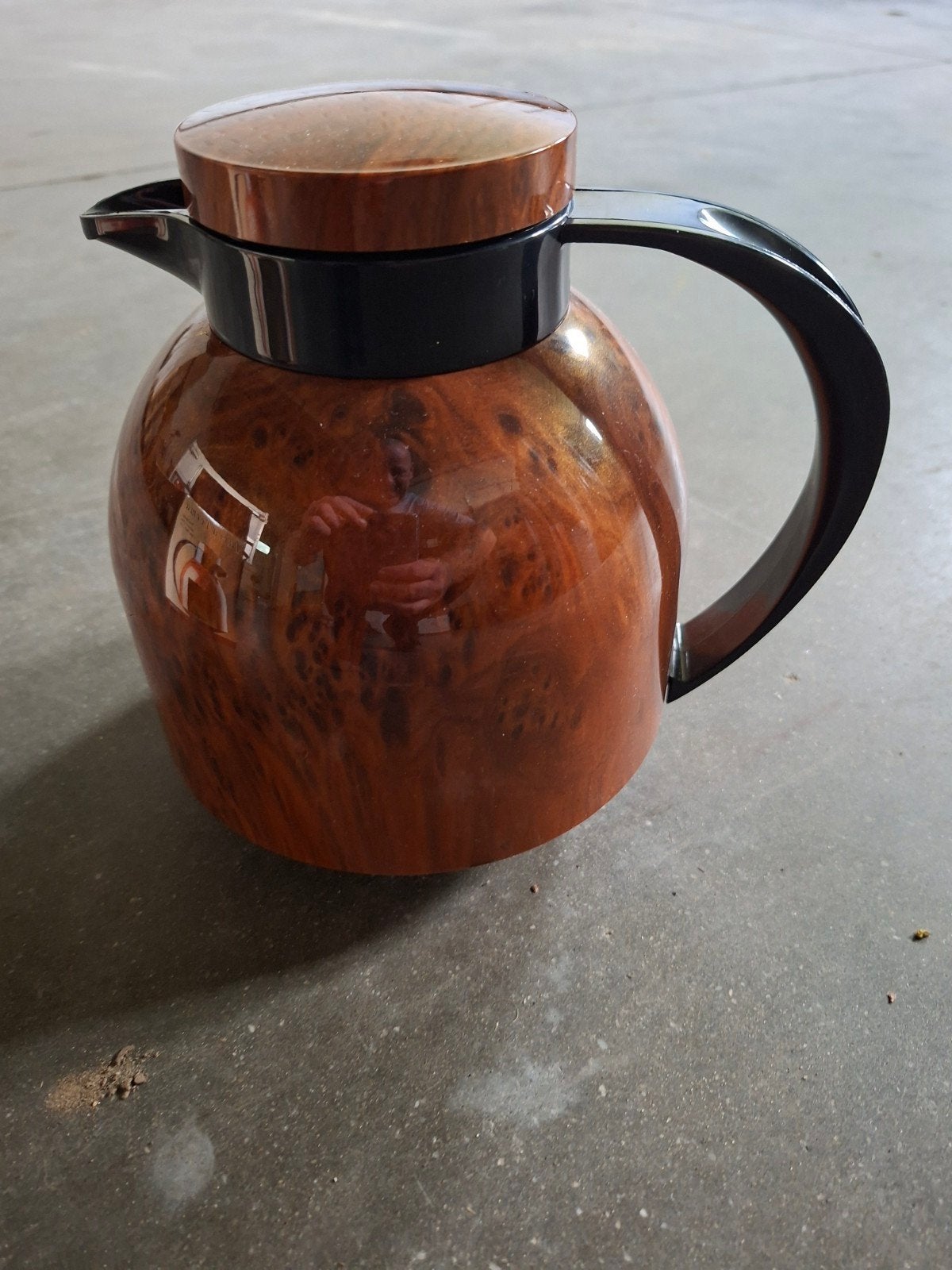 koffie thermos, Ophalen