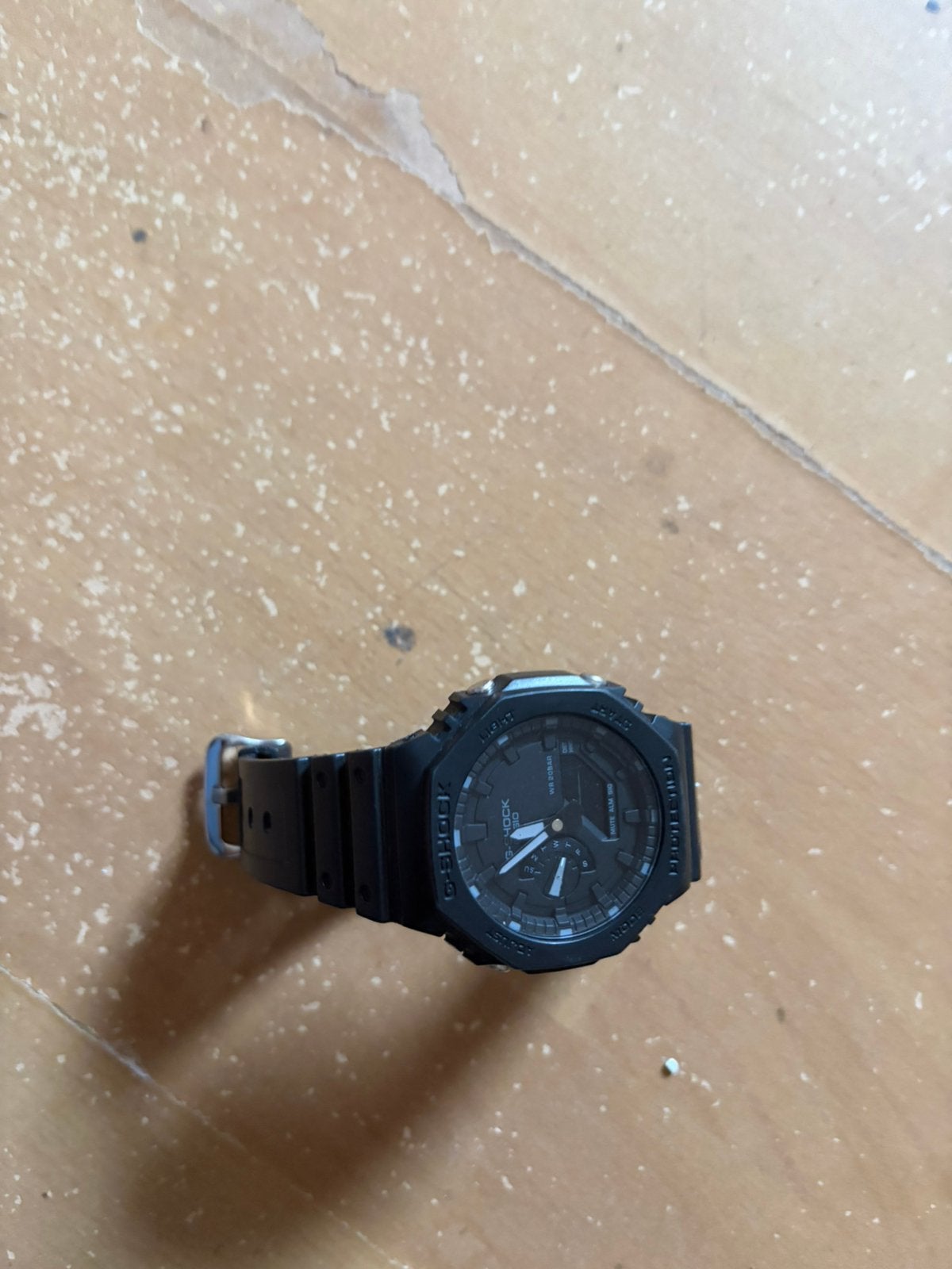 G-shock horloge zwart, Bijoux, Sacs & Beauté, Montre-bracelet, Autres marques, Enlèvement, Inconnu