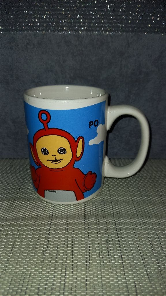 Po de Rode Teletubbie mok, Verzamelen, Ophalen of Verzenden, Gebruikt