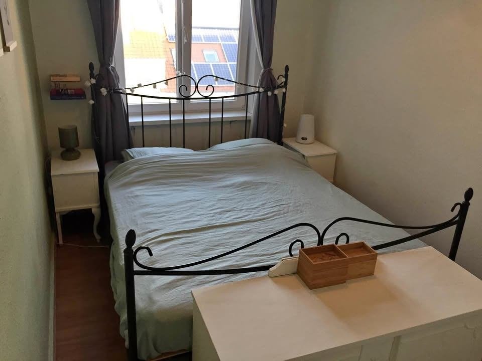Bedframe met lattenbodem, zonder matras, Enlèvement, Utilisé, Deux personnes, 160 cm