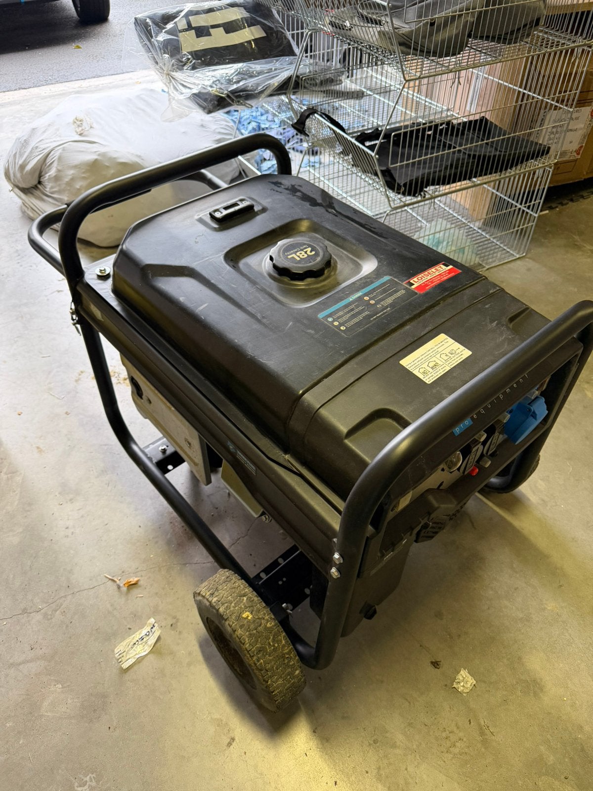 Groupe électrogène  GRE 8500 AVR, Enlèvement, Comme neuf, Essence, Démarrage électrique