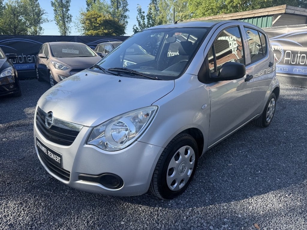 Opel Agila 1.0i, 2009, 127.000km, Servo, Keuring + 12M Garan, Autos, Opel, Achat, Entreprise, Carnet d'entretien, Euro 4