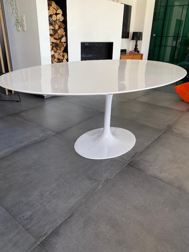Table inspiration Saarinen, Maison & Meubles, Tables | Tables de salon, Utilisé, 75 cm ou plus, 100 à 150 cm, 150 à 200 cm, Ovale