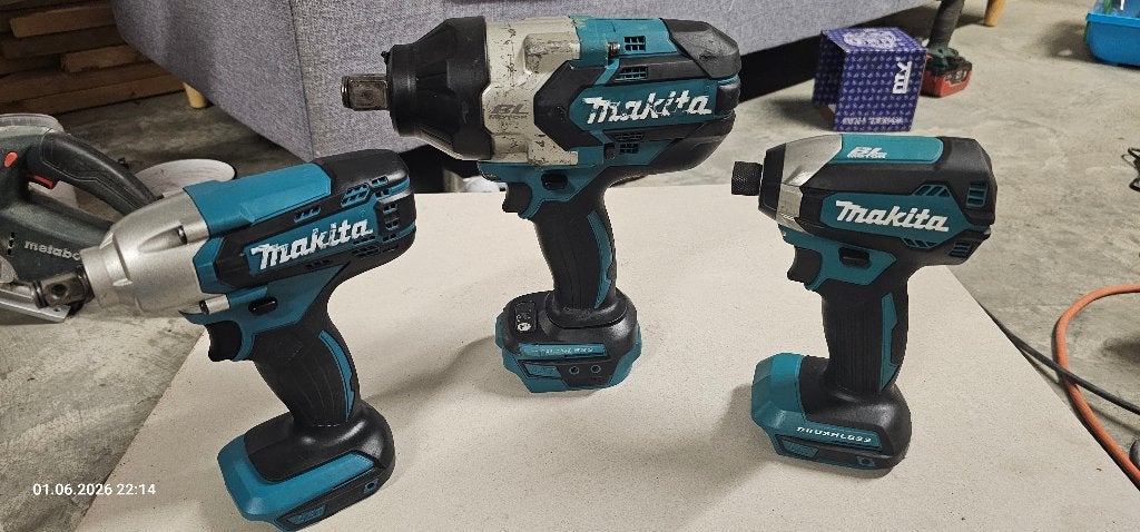 Clé à chocs Makita 3x, Enlèvement, Utilisé, 600 watts ou plus, Autres types