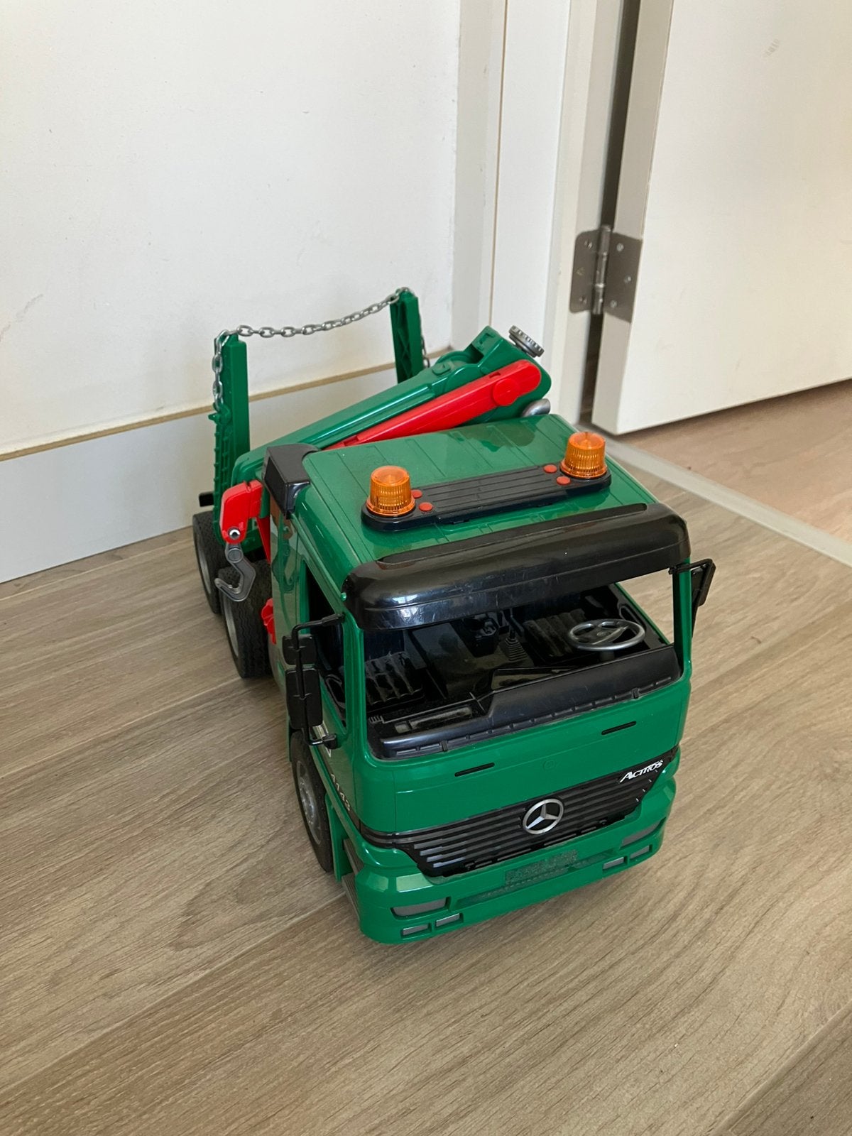 Bruder vrachtwagen met oplegger en brug, Enlèvement, Utilisé