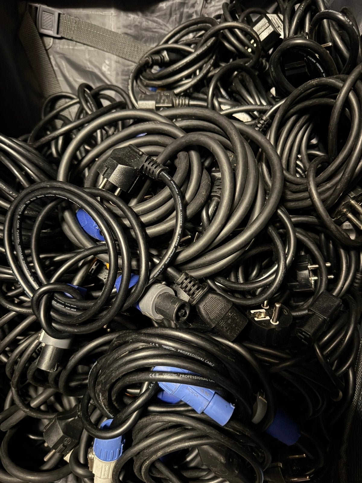 Lot de cable de musique et electrique, Enlèvement ou Envoi, Comme neuf