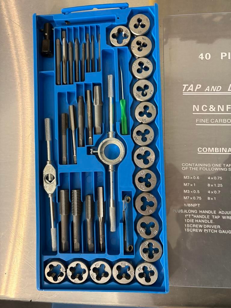Coffret de taraud à filet, Enlèvement ou Envoi, Neuf