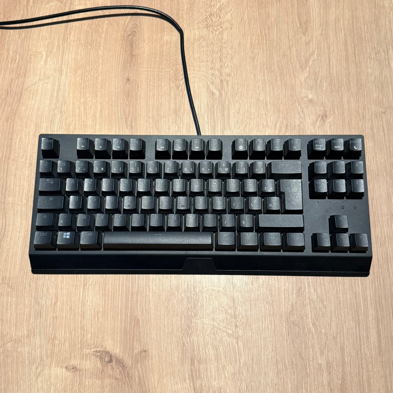 Clavier razer Blackwidow v3 Tenkeyless, Informatique & Logiciels, Clavier gamer, Enlèvement ou Envoi, Azerty, Utilisé
