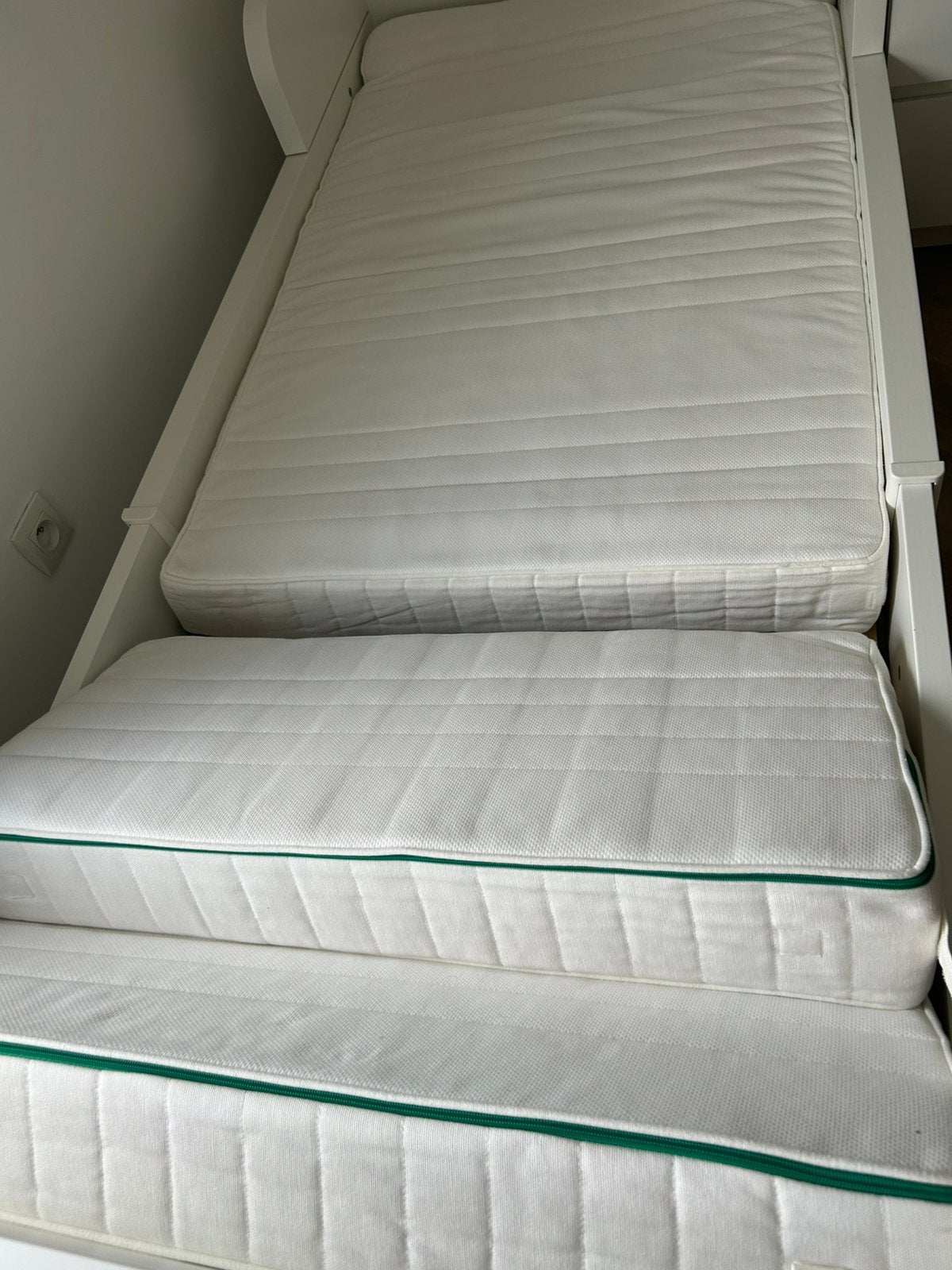 Matelas extensible + alèse, Ophalen, 70 tot 85 cm, Zo goed als nieuw, Matras