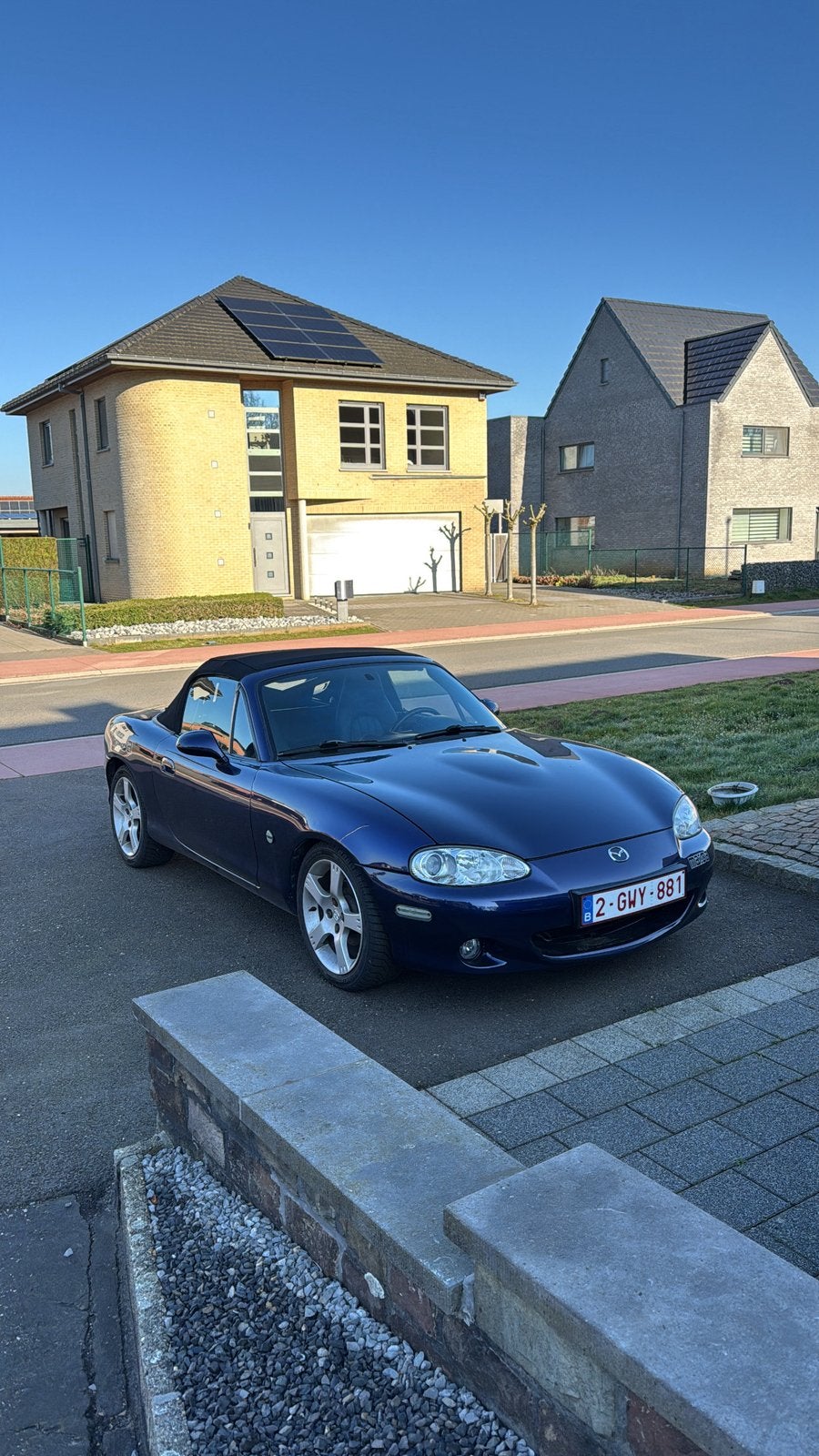 Mazda MX-5 NBFL 1.6 2003, Autos, Cuir, Achat, Noir, Particulier