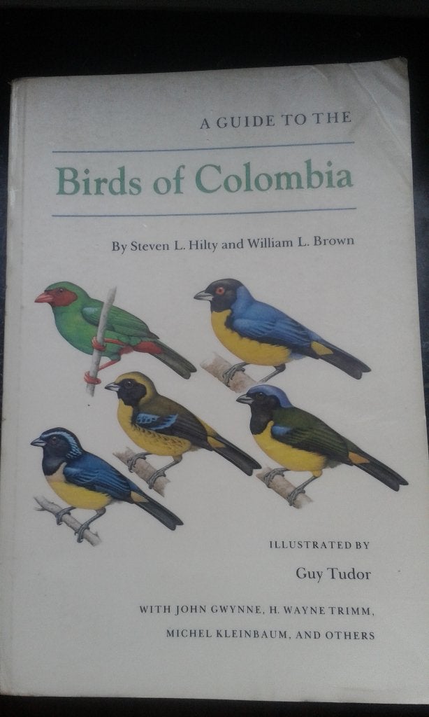 Guide oiseaux "Birds of Colombia", Boeken, Gelezen, Ophalen of Verzenden, Hilty & Brown, Vogels