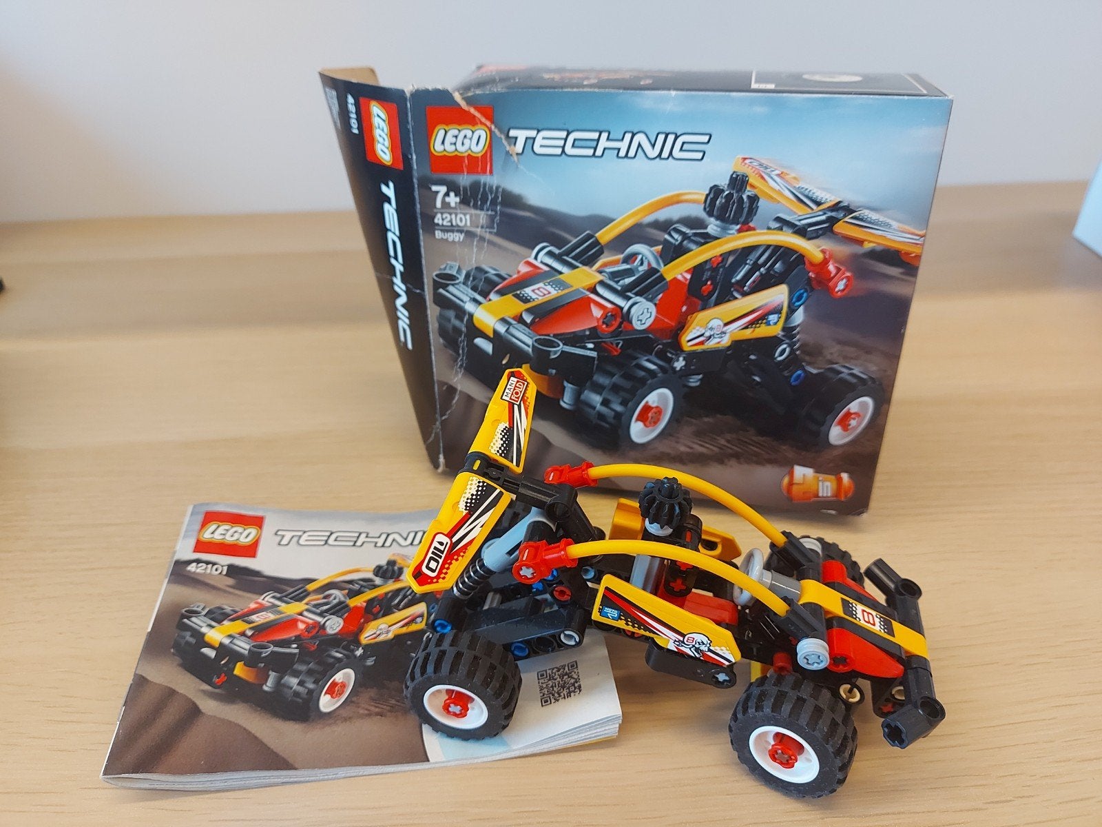 Lego Technic strandbuggy, Ophalen, Lego, Zo goed als nieuw, Complete set