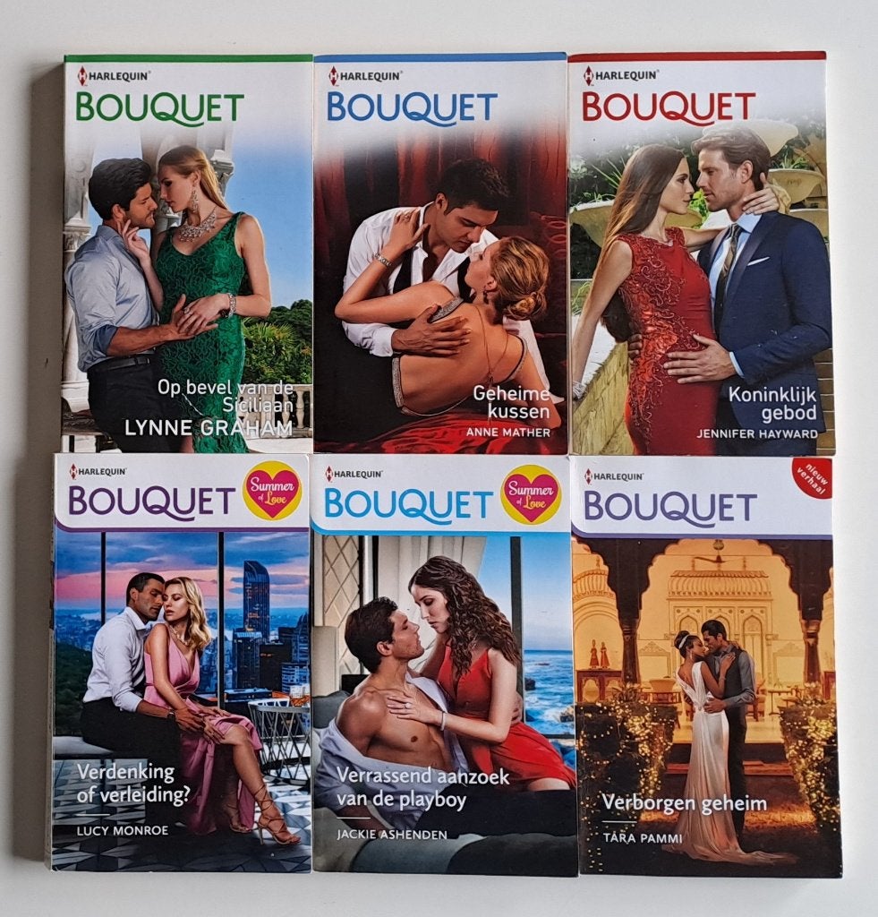 Pockets Harlequin Bouquet reeks, Ophalen of Verzenden, Gelezen