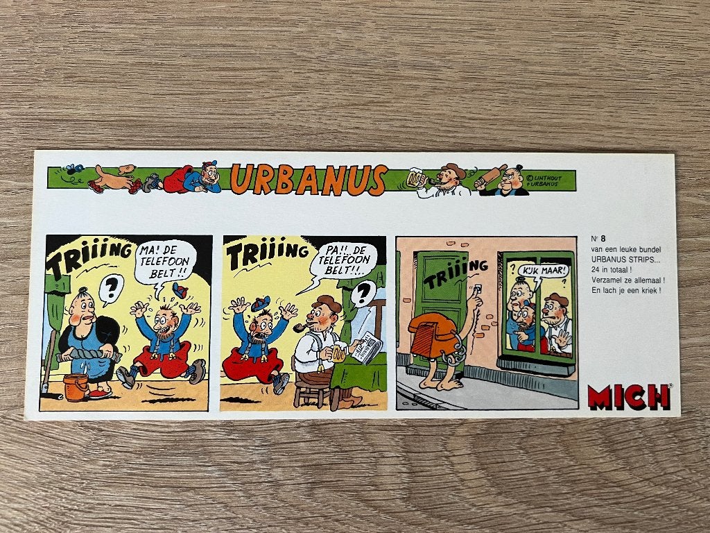 Urbanus strip Mich koeken, Ophalen of Verzenden, Nieuw