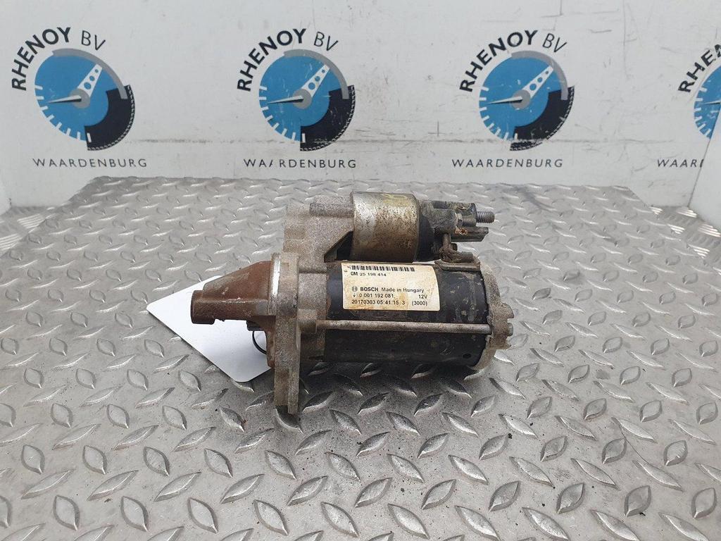 OPEL MOKKA C76 J13 1.4 Turbo Innovation  STARTMOTOR 25198414, Auto-onderdelen, Ophalen of Verzenden, Gebruikt, ARN erkend