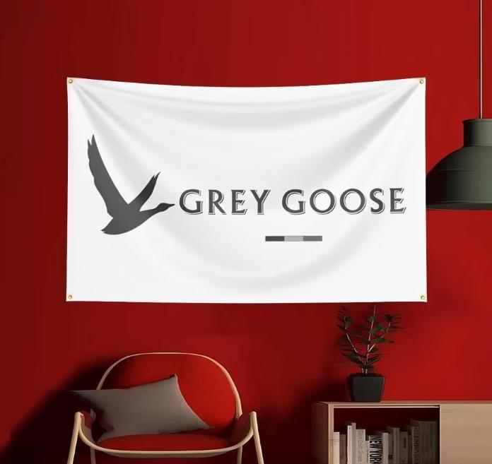Grote vlaggen Grey Goose (150x90cm), Verzamelen, Ophalen of Verzenden, Nieuw