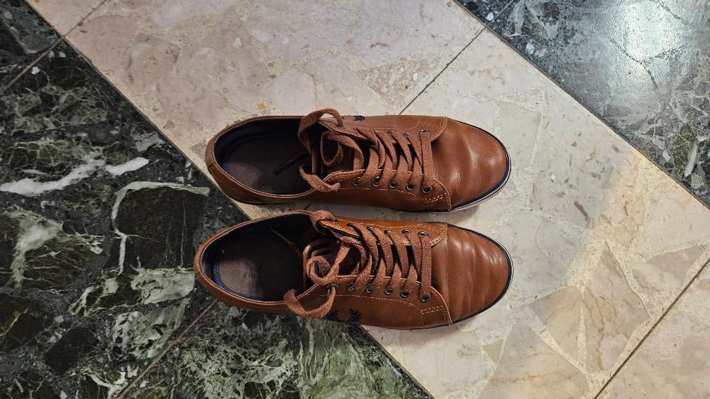 Fred Perry - Sneakers, Brun, Enlèvement, Fred Perry, Porté