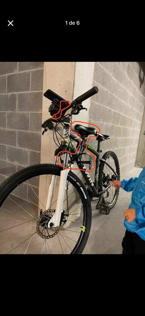Pro fietsstoeltje en stuurstang voor kinderen Combo, Ophalen, Zo goed als nieuw