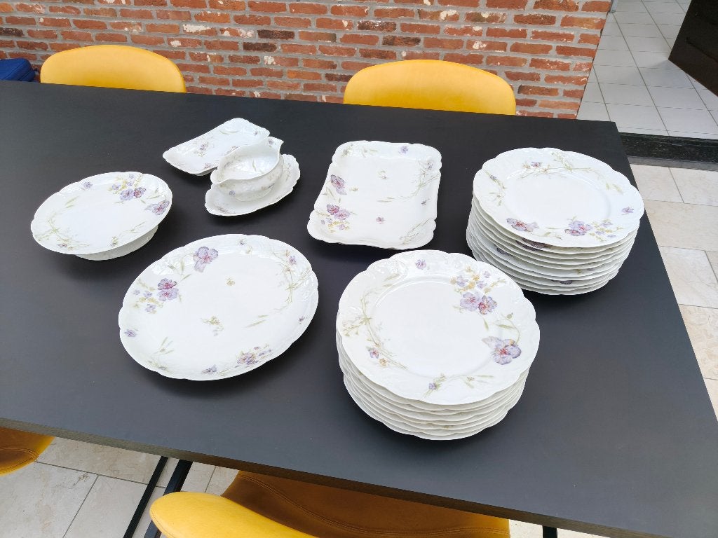 Haviland/Vermeren-Coché servies, Ophalen