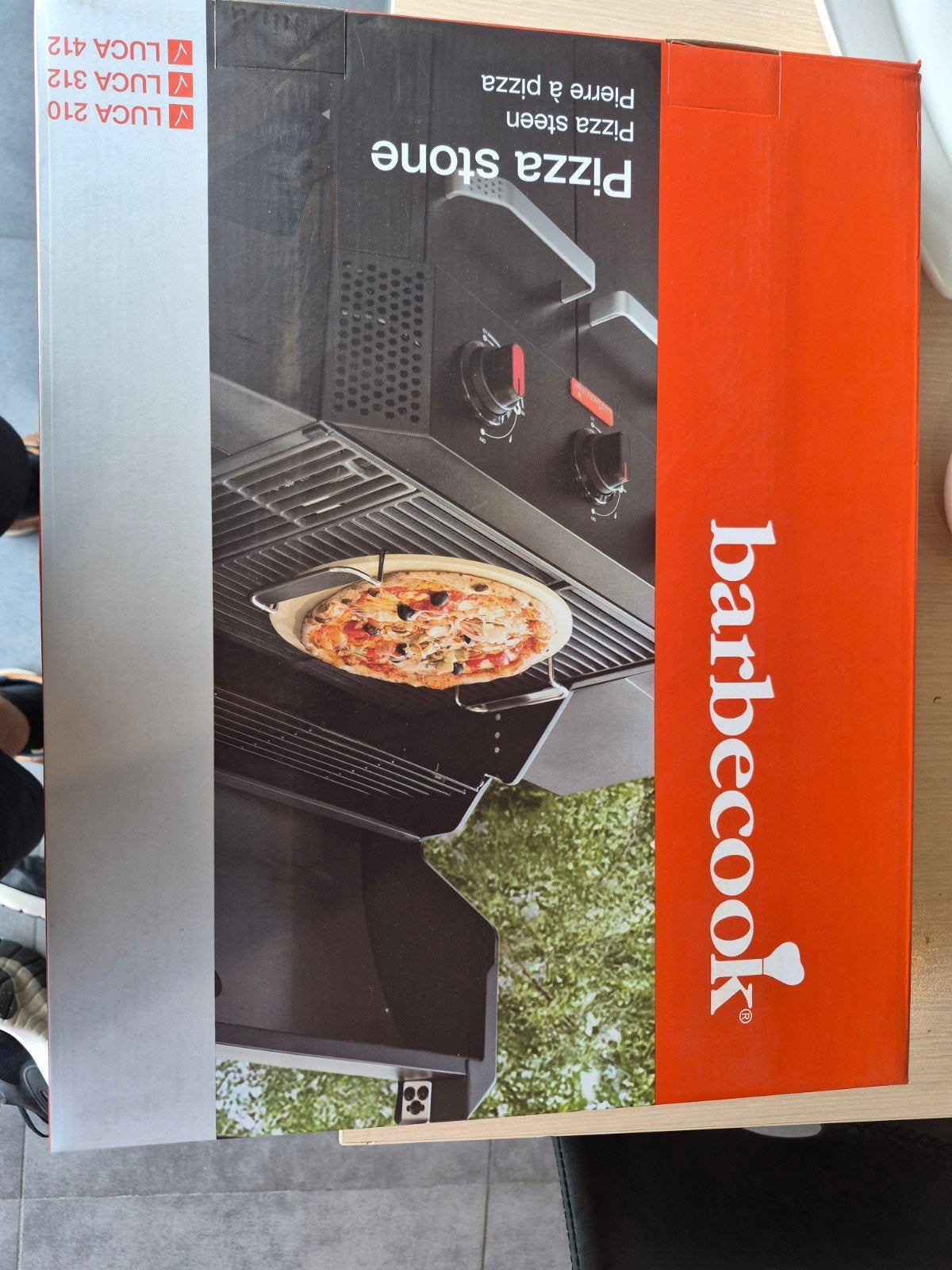 Barbecook Pizzasteen Luca 210 312 412 nieuw in verpakking, Ophalen
