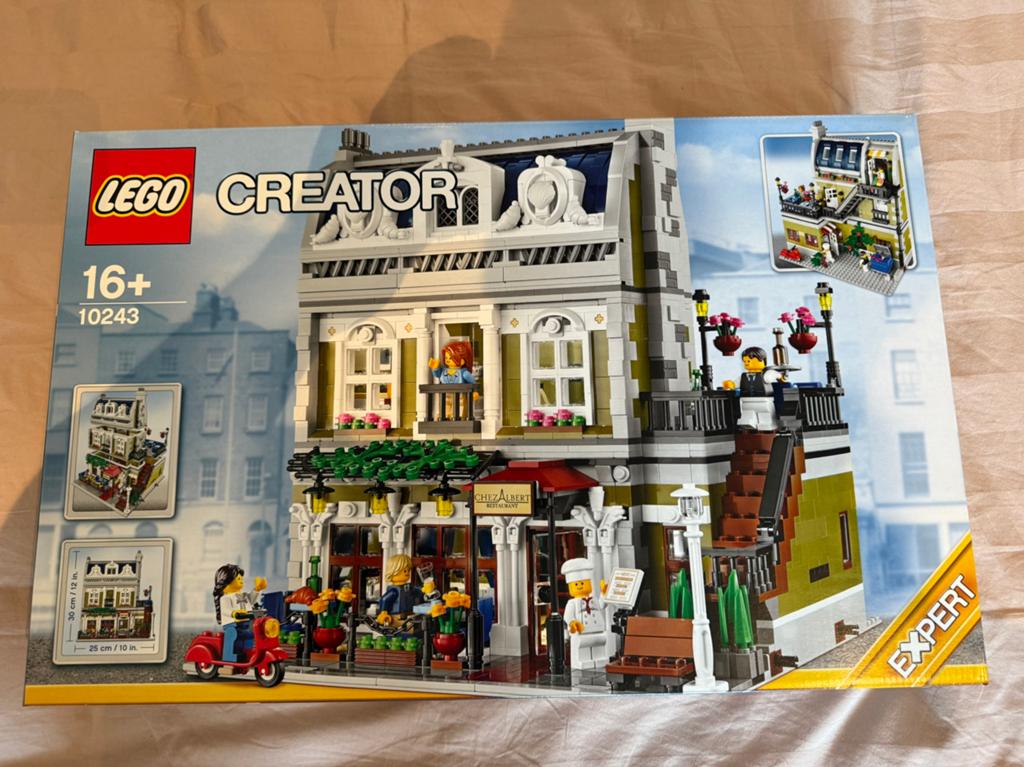 Lego Creator Expert Parisian Restaurant, setnummer 10243, Ophalen, Ongeopend/sealed, Lego, Nieuw