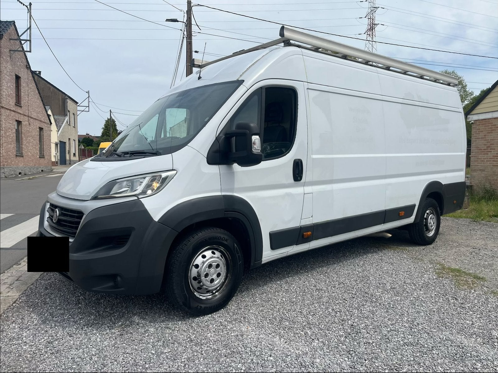 Fiat Ducato 2.3 Jtd - Maxi L4 H2 - Euro 5b 2016 - Carpass OK, Voorwielaandrijving, Euro 5, Stof, Zwart