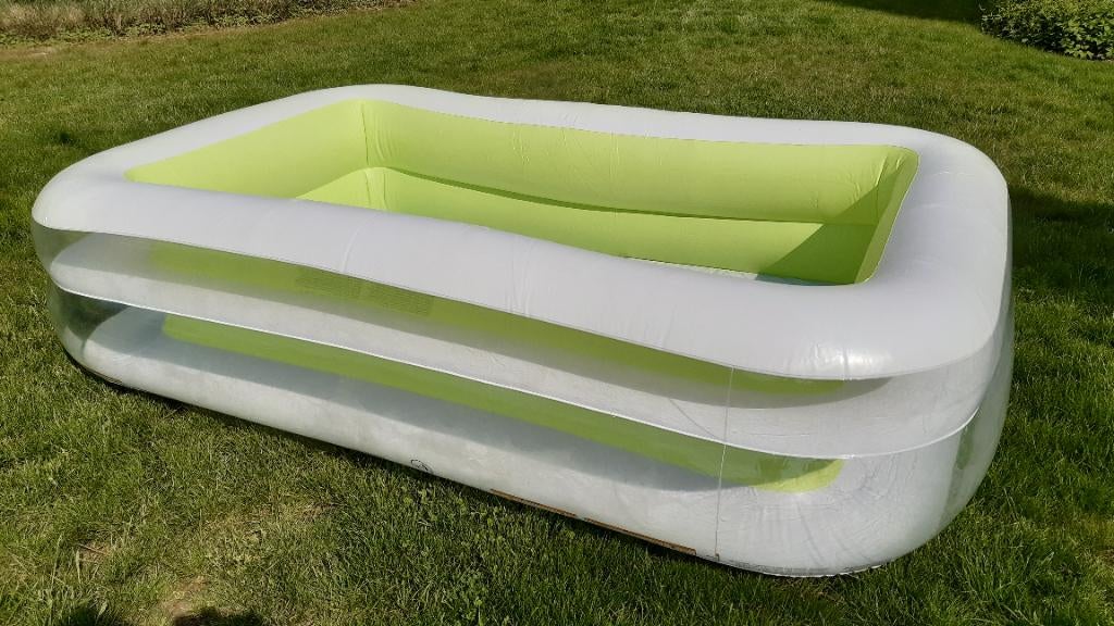 Opblaasbaar zwembad Intex+toebehoren, Tuin en Terras, Ophalen, Gebruikt, Overige typen