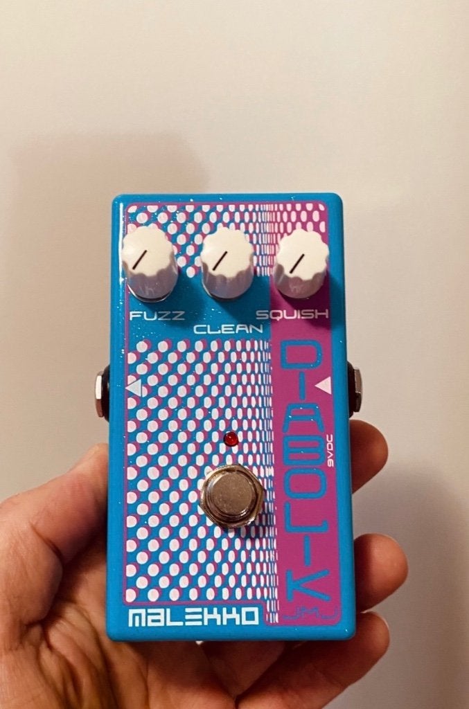 Malekko Diabolik bass FUZZ, Ophalen of Verzenden, Zo goed als nieuw, Distortion, Overdrive of Fuzz