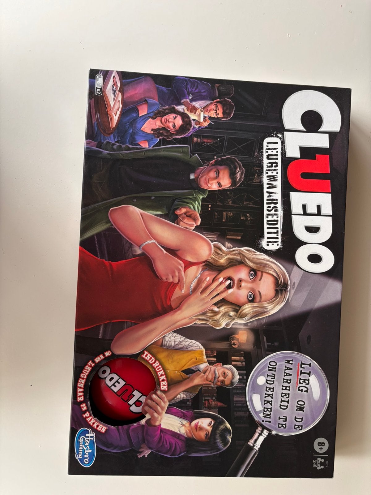 Cluedo leugenaarseditie, Hobby en Vrije tijd, Drie of vier spelers, Ophalen, Zo goed als nieuw