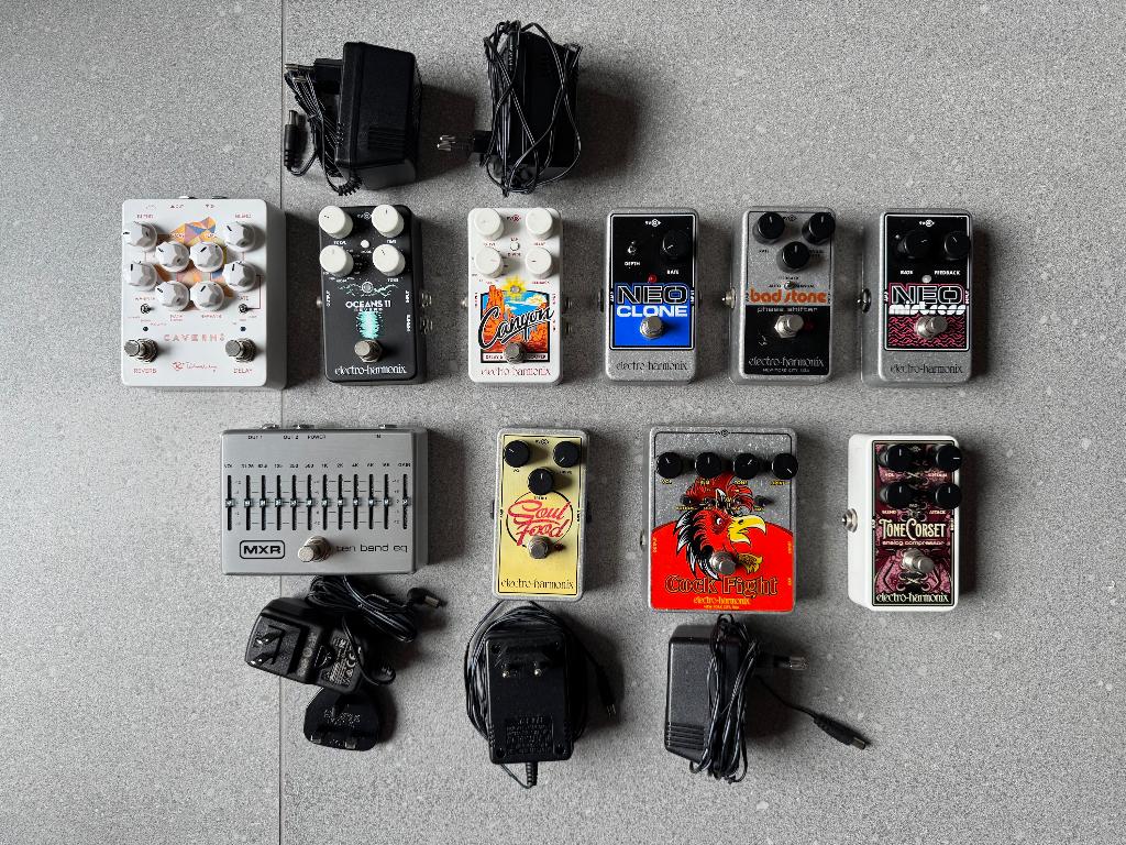 Gitaarpedalen: Electro Harmonix, MXR, Keeley, Muziek en Instrumenten, Effecten, Ophalen, Zo goed als nieuw, Delay of Echo