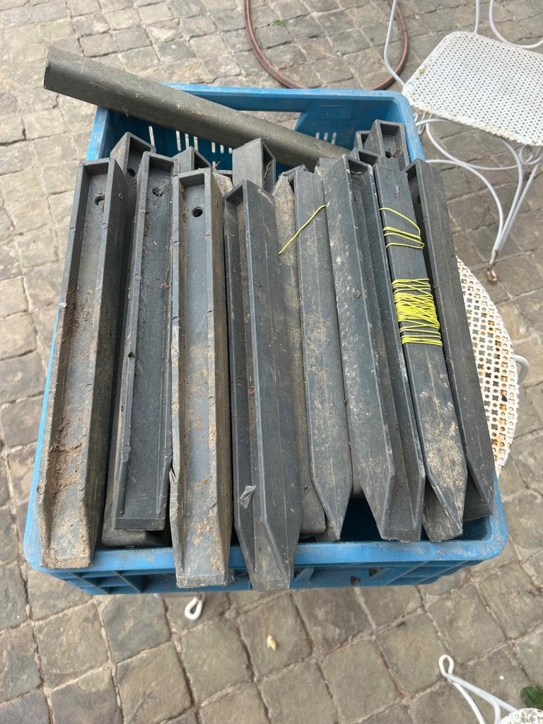 jardin, Jardin & Terrasse, Traverses & Bordures, Utilisé, Bordure, Synthétique, Moins de 25 cm, Moins de 100 cm, Moins de 25 cm