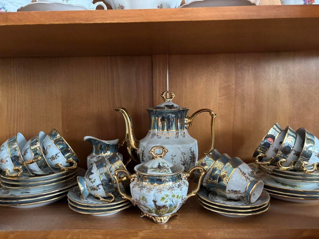 Epiag Czechoslovakia thee en koffie set, Antiek en Kunst, Ophalen