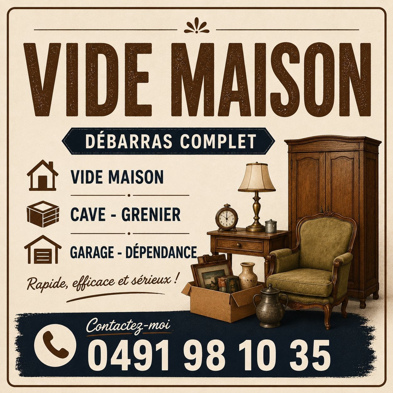 Vide maison, Huis en Inrichting, Woonaccessoires | Overige, Ophalen