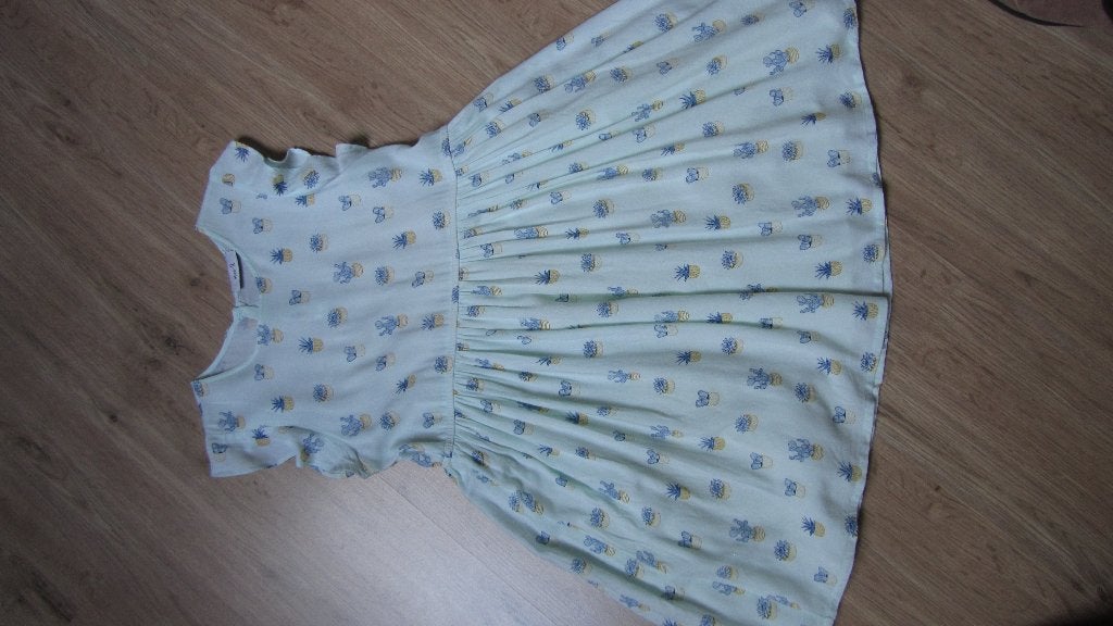 Kleedje met cactusprint mt.152, Kinderen en Baby's, Kinderkleding | Maat 152, Ophalen, Meisje, La Redoute, Zo goed als nieuw