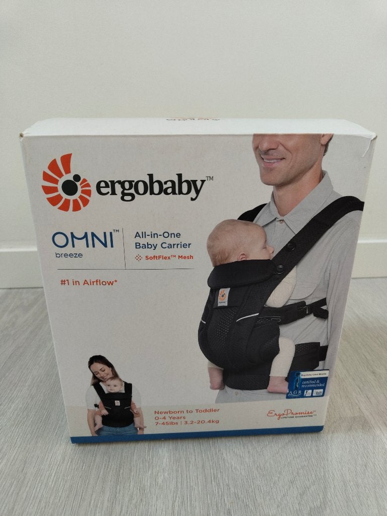Ergobaby Omni Breeze baby carrier, Autres marques, Porte-bébé, Enlèvement ou Envoi, Ventre