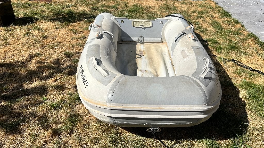 Rubberboot te herstellen., Watersport en Boten, Ophalen, Aluminium, Gebruikt, Opbergtas