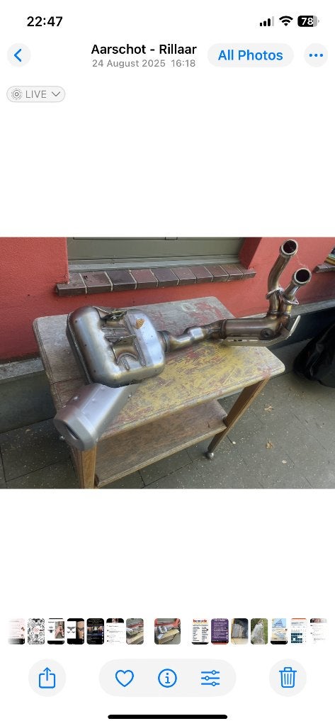 Mt 07 uitlaat, Motoren, Ophalen, Nieuw