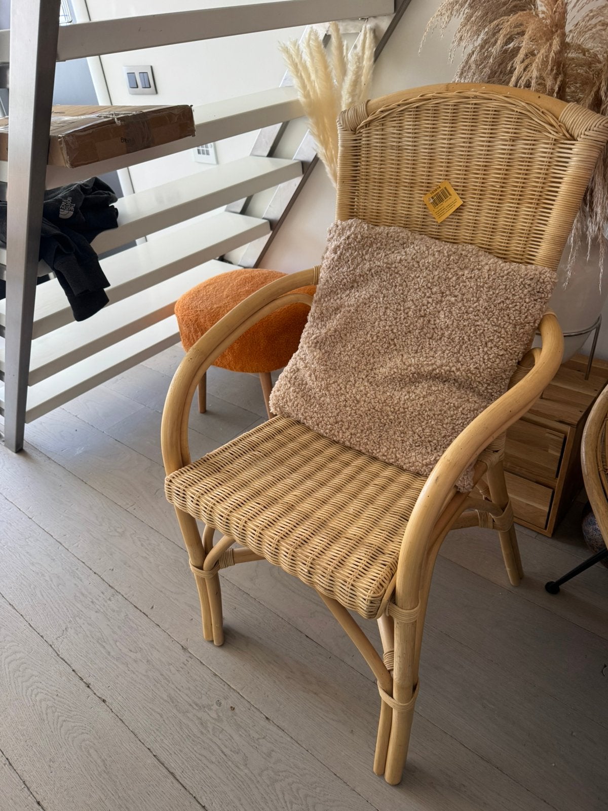 Nouvelle chaise d'appoint en rotin, Maison & Meubles, Enlèvement, Neuf