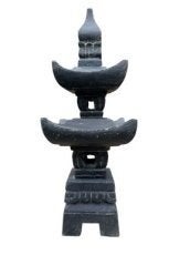 Pagode 70cm – Casting stone – 70 x 26 x 26cm, Neuf, 8560 Wevelgem, Enlèvement, Info@asianimport.be