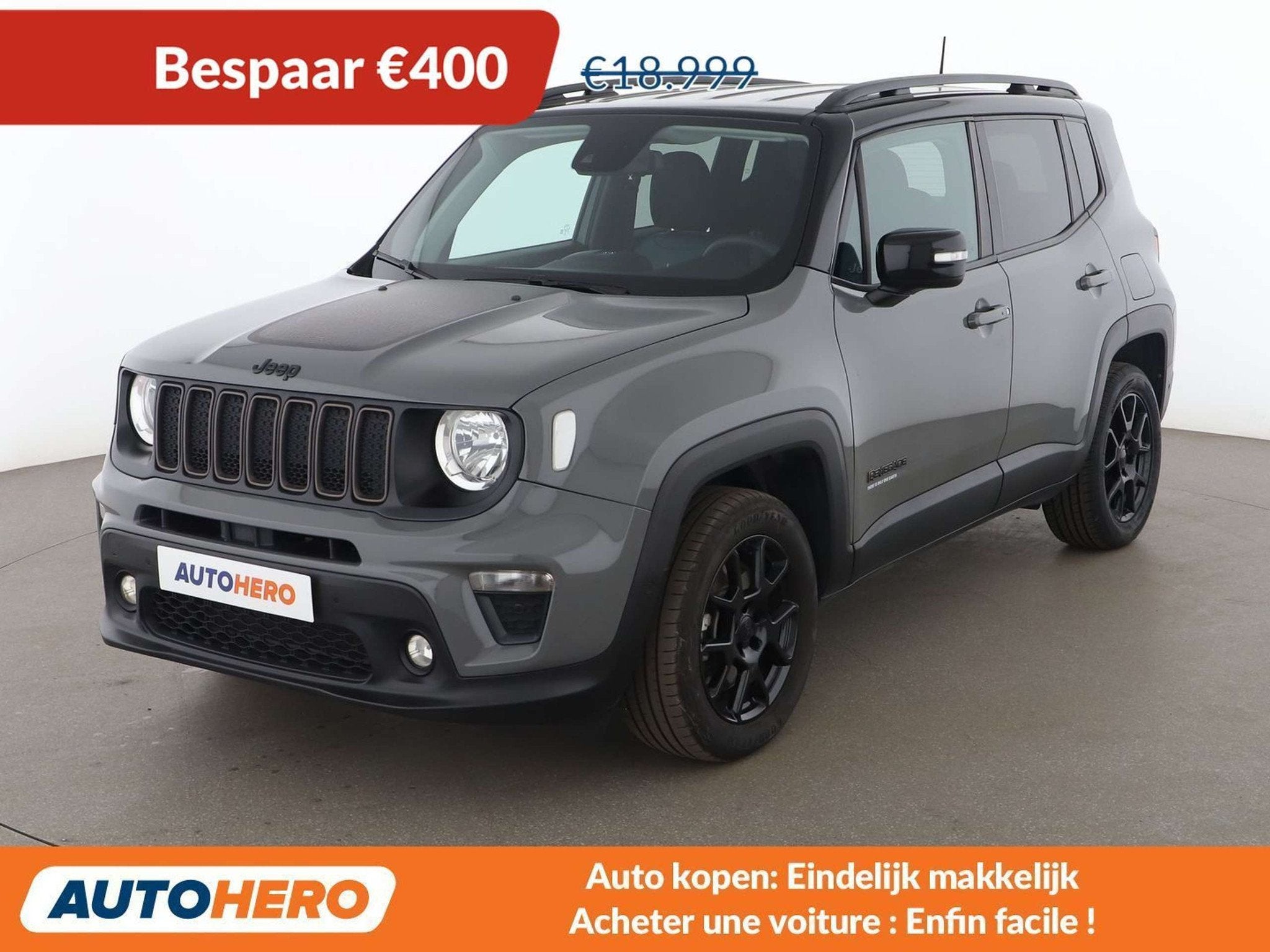Jeep Renegade 1.3 T4 4xe Plug-in Hybrid Limited (bj 2022), Auto's, Jeep, Automaat, Stof, Gebruikt, 41 g/km
