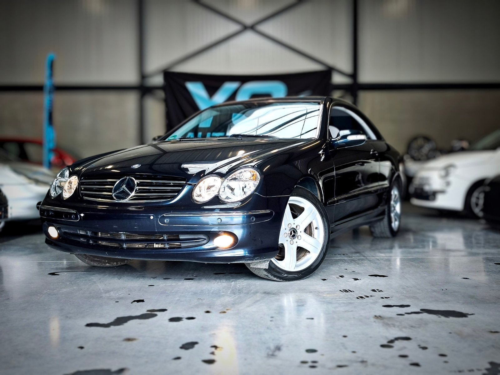 mercedes-benz clk240i automaat avantgarde coupe, Automaat, Dealer onderhouden, Achterwielaandrijving, Beige