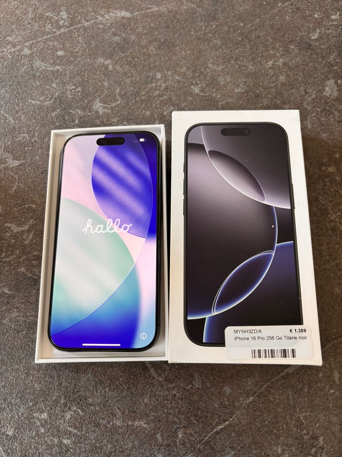 iPhone 16 pro 256Go, Telecommunicatie, Ophalen of Verzenden, Zo goed als nieuw, Zwart, IPhone 16