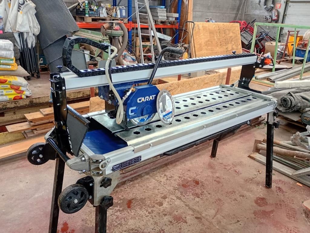 Tegelzaagmachine Carat 230V, Ophalen, Zo goed als nieuw, Carat