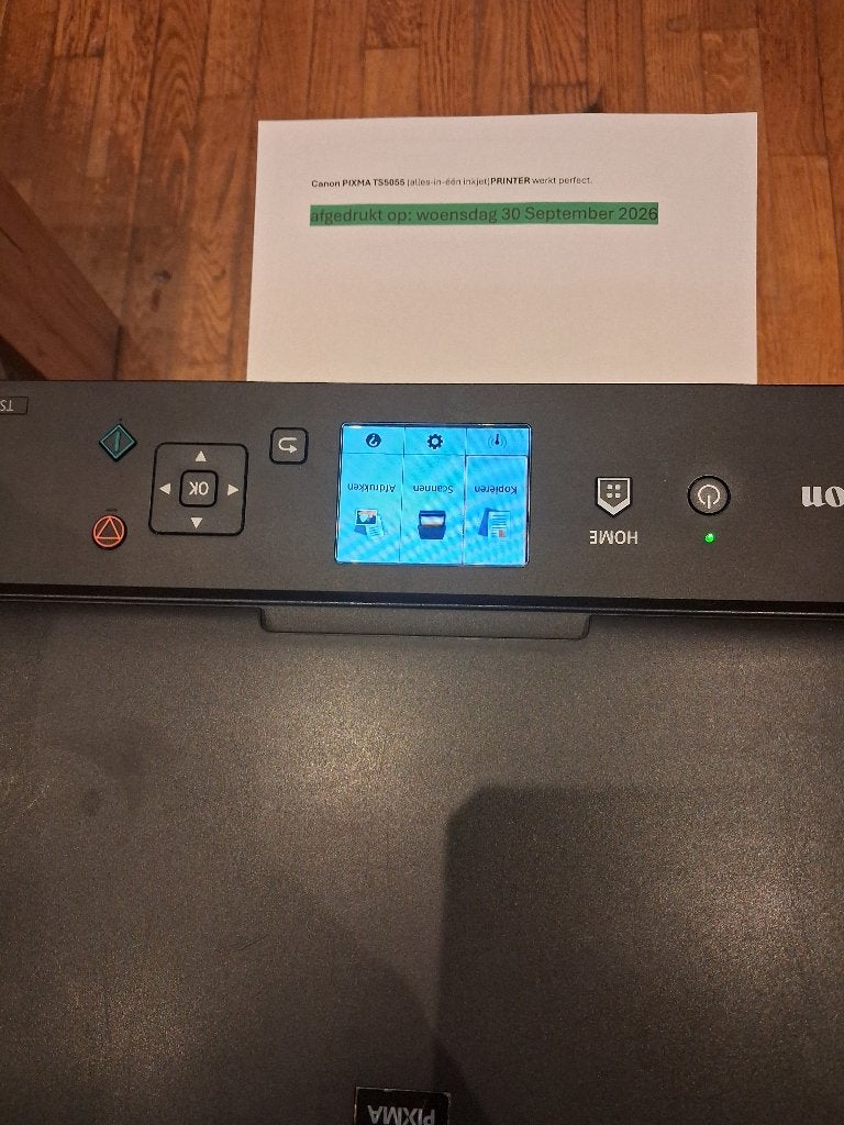 Canon Pixma TS5055 – all-in-one printer, Computers en Software, Ophalen, Gebruikt, Inkjetprinter, All-in-one